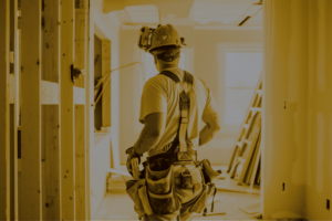 Small Contractors Website Card Yellow